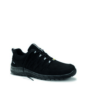 Maddox Black Leather Low Esd O2